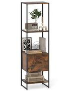 Rustic Brown+black