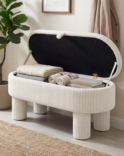 Giantex 42'' Storage Ottoman Bench for Living Room