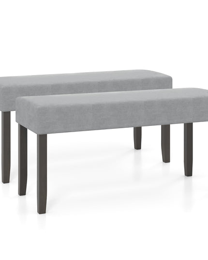 Giantex Upholstered Entryway Bench for Living Room