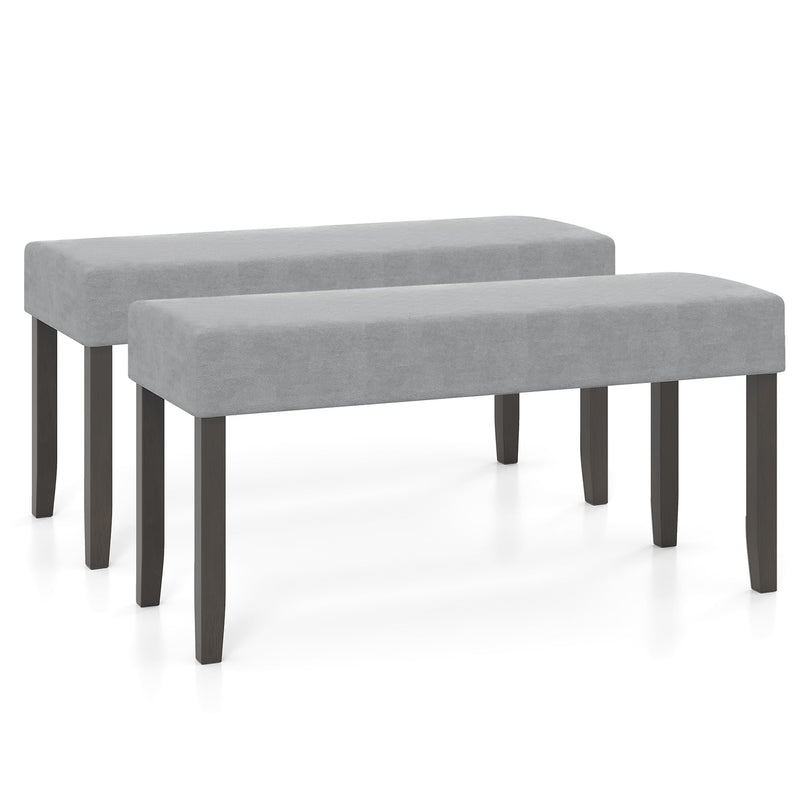 Giantex Upholstered Entryway Bench for Living Room