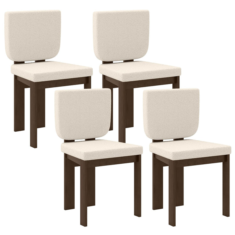 Giantex Wooden Dining Chairs Set for Home Office Living Room