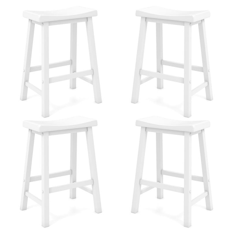 Giantex 24" Bar Stools Set of 2/4 for Kitchen Island