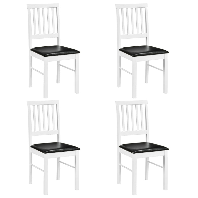 Giantex Modern Mid Century Dining Room Chairs with Hollowed Backrest