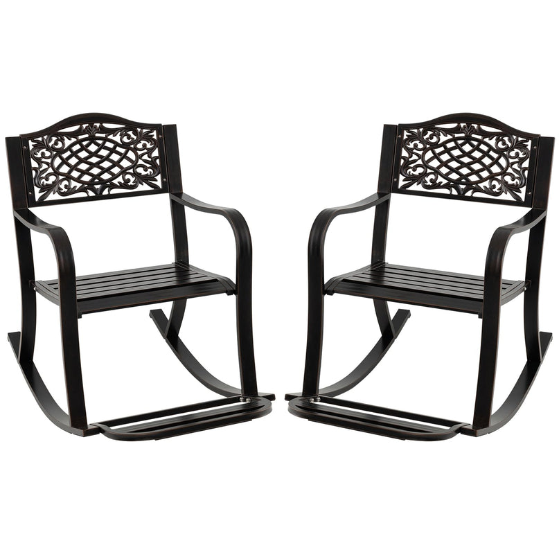 Giantex Patio Rocking Chair for Backyard