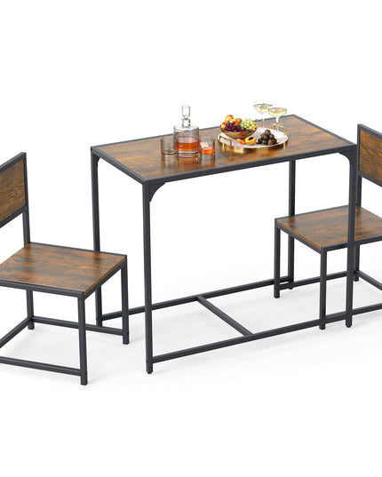 Giantex 3 Piece Dining Table Set for 2