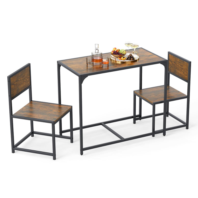 Giantex 3 Piece Dining Table Set for 2