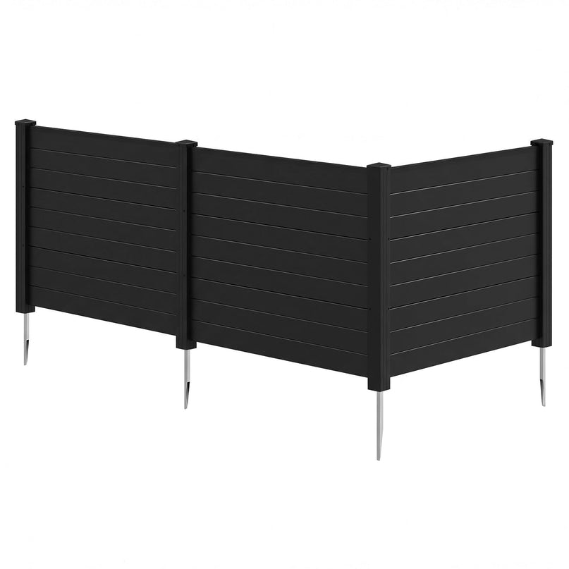 Clôture de climatiseur Giantex 48 po L x 36 po H à 3/6 panneaux