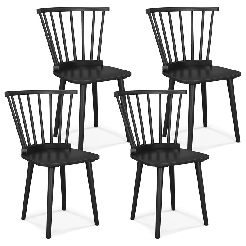 Giantex Windsor Dining Chairs Set of 2/4 for Home Living Room