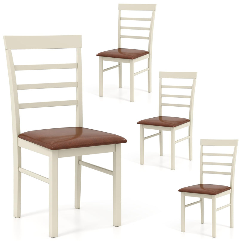 Giantex Wooden Dining Chairs Set for Dining Room Living Room
