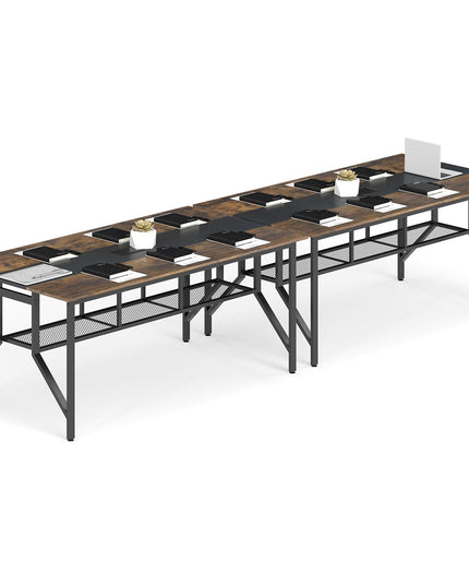 Table de conférence Giantex de 1,8 m pour 6 à 8 personnes pour le bureau