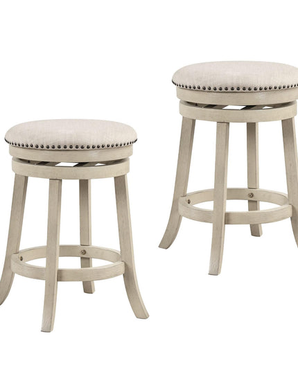 Giantex Swivel Bar Stools Set of 2/4 with Comfy Padded Seat Cushion