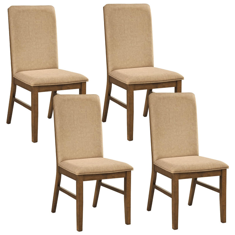 Giantex Upholstered Dining Chairs Set of 2/4 for Dining Room and Restaurant