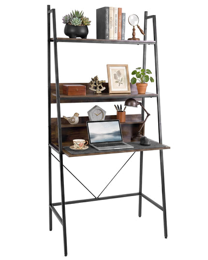 Giantex 3-Tier Ladder Computer Desk for Small Spaces