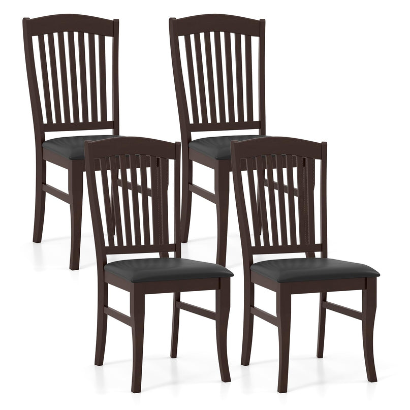 Giantex Wooden Dining Chairs Set for Restaurant