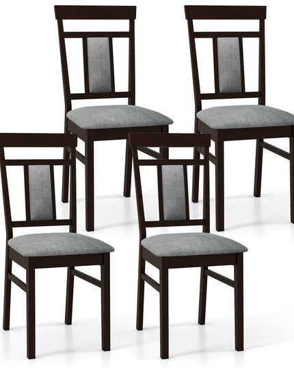 Giantex Wooden Dining Chairs Set for Dining Room Living Room