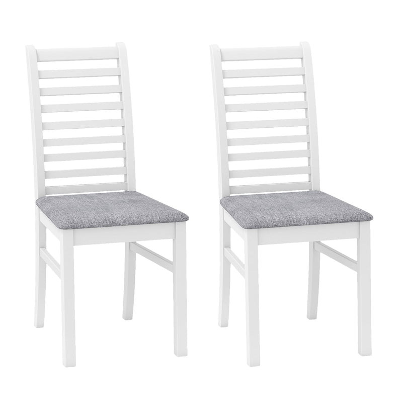Giantex Wooden Dining Chairs Set of 2/4 for Living Room