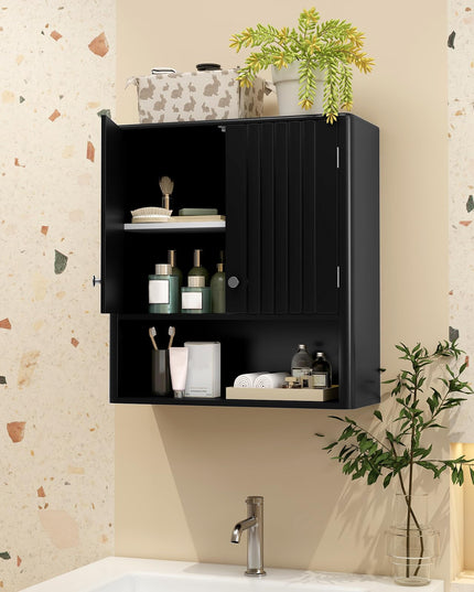 Giantex Wall Mounted Bathroom Cabinet for Laundry Room