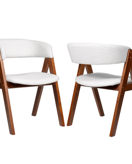 Giantex Wooden Dining Chairs Set for Home Living Room