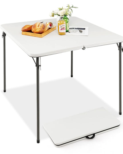 Giantex Portable Folding with All Weather HDPE Tabletop for Beach