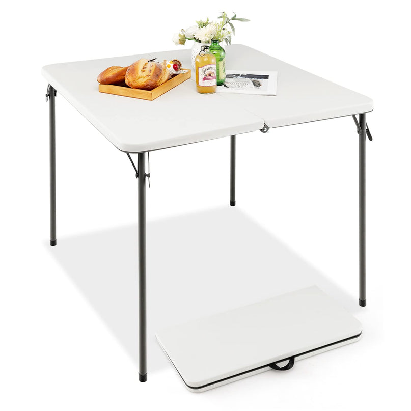 Giantex Portable Folding with All Weather HDPE Tabletop for Beach