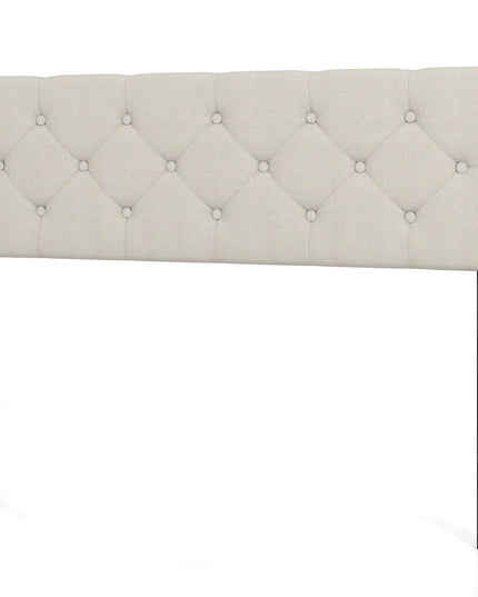 Giantex Linen Upholstered Headboard with Wood Support Legs