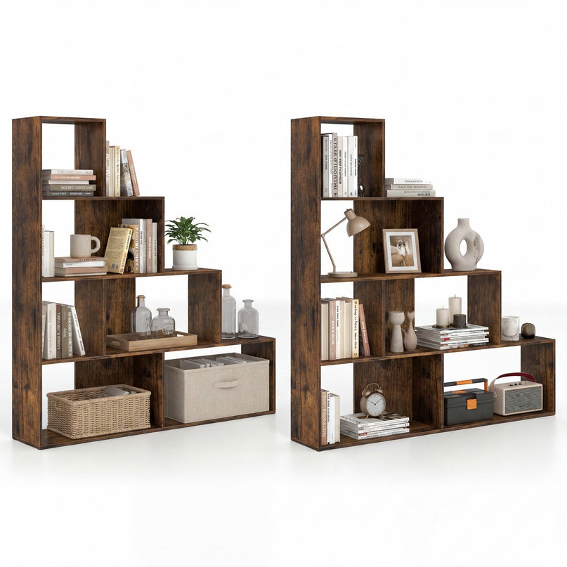 Giantex 6 Cube Geometric Bookshelf for Living Room