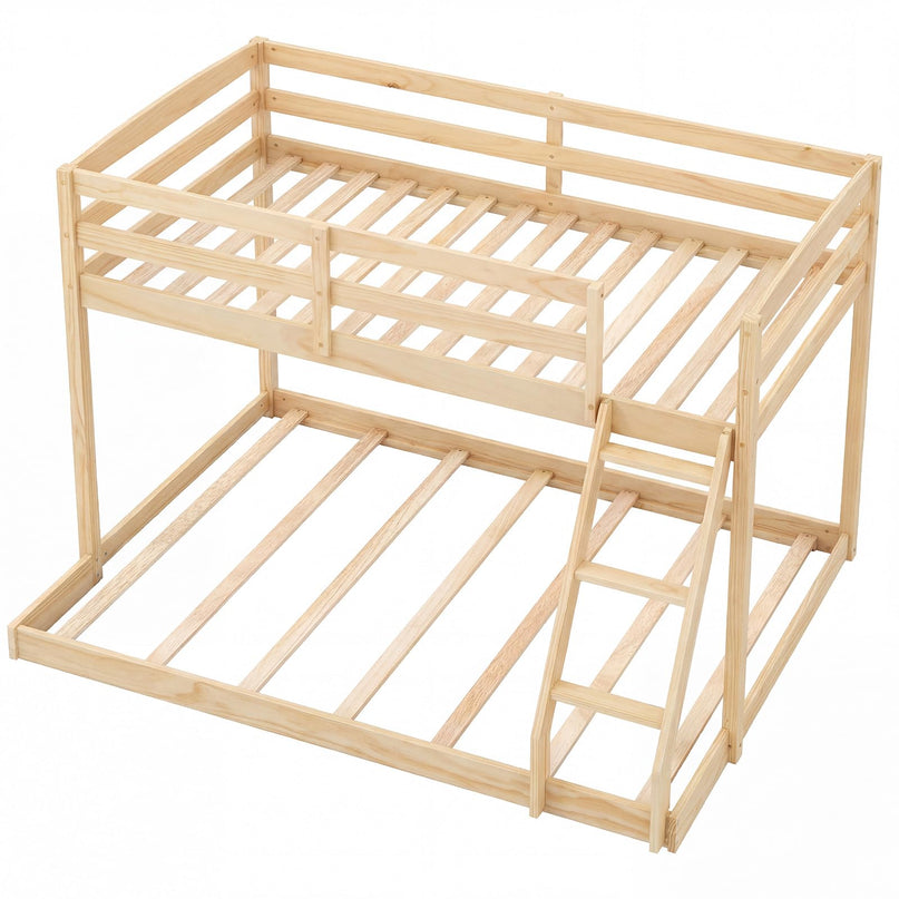 Giantex Twin Over Full Bunk Bed for Kids