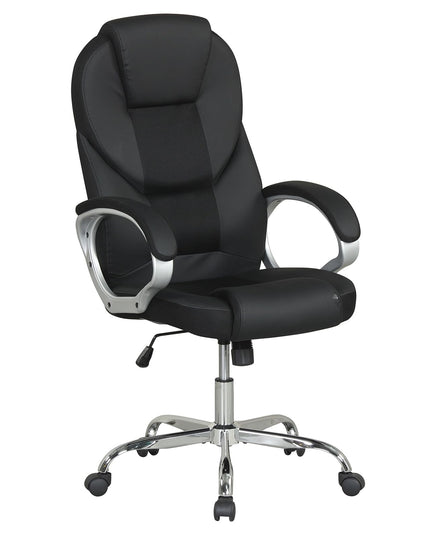 Giantex Ergonomic Mesh Executive Chair with Padded Armrests & Rocking Backrest
