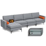Grey / with 1 USB Sockets