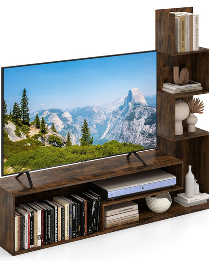 Giantex Book Shelf TV Stand for 50 Inch TV