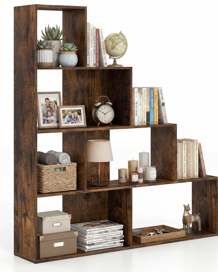 Giantex 6 Cube Geometric Bookshelf for Living Room