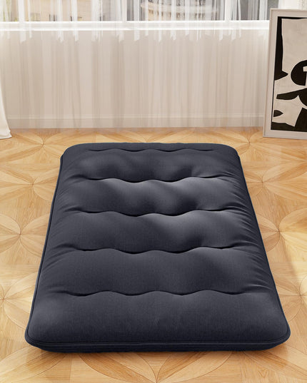 Giantex Japanese Floor Mattress, 4 Inch Futon Mattress with Washable Cover & Storage Bag