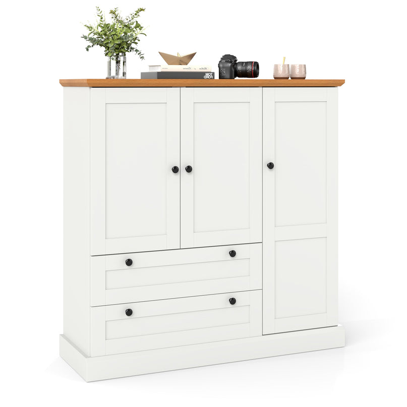 Giantex Buffet Cabinet with Storage for Coffee Bar Dining Living Room Entryway