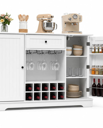 Giantex 47.2" Sideboard Buffet Cabinet for Living Room