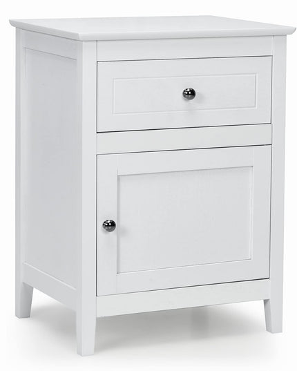 Wooden End Table W/Shelf - Giantex