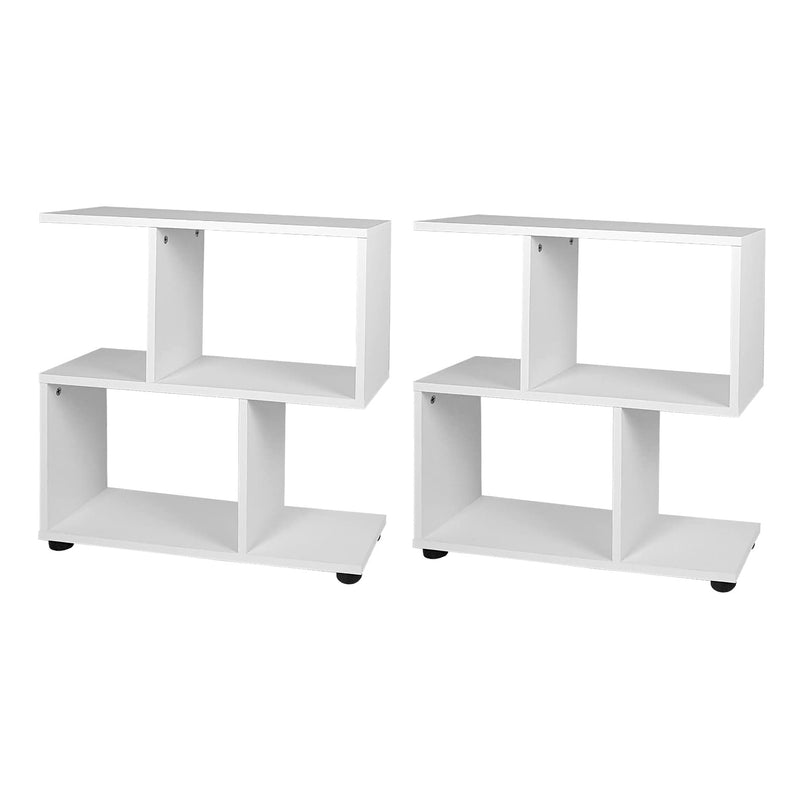 Giantex 3-Tier Geometric Bookshelf