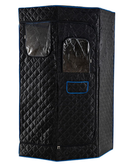 Giantex 3L Portable Steam Sauna Fast-Heat Large Pentagon Sauna Box