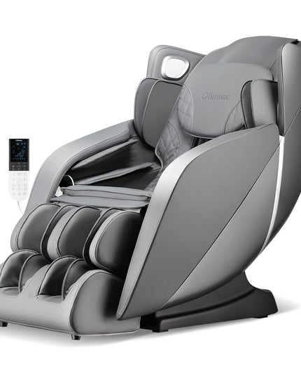 Giantex Comfort Full Body Massage Chair - Zero Gravity Massaging Recliner w/SL Track, Airbags, Foot Rollers