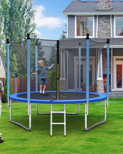Giantex 8Ft 10Ft 12Ft 14Ft 15Ft 16Ft ASTM Certified Approved Recreational Trampolines