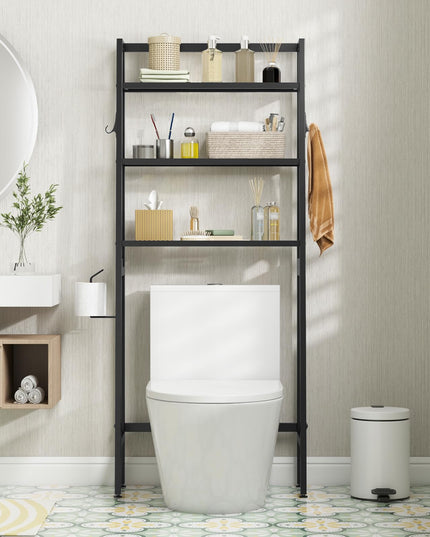 Giantex Over The Toilet Storage Shelf - 3-Tier Freestanding Above Toilet Rack