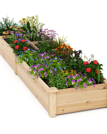 Giantex Wooden Raised Garden Bed