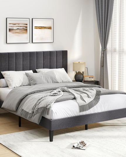Giantex Upholstered Bed Frame Platform Bed