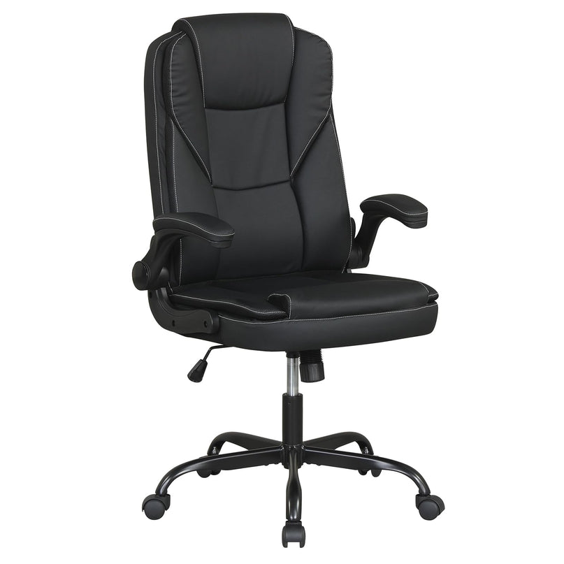Chaise de bureau ergonomique Giantex avec accoudoirs relevables