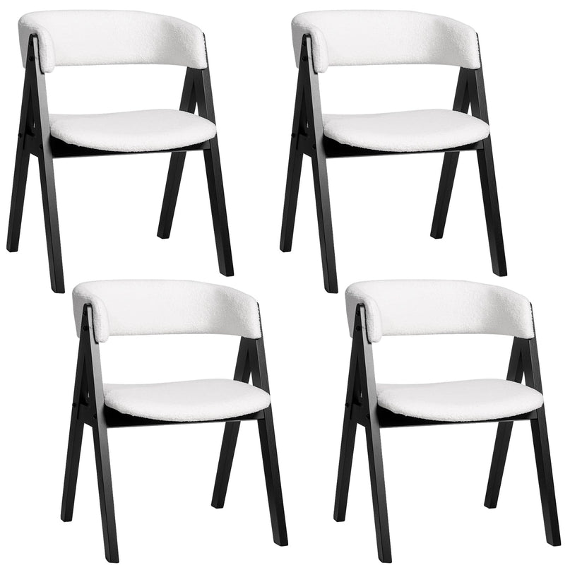 Giantex Wooden Dining Chairs Set for Home Living Room