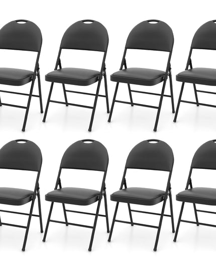 Giantex  Folding Chair with Metal Frame for Indoor Outdoor