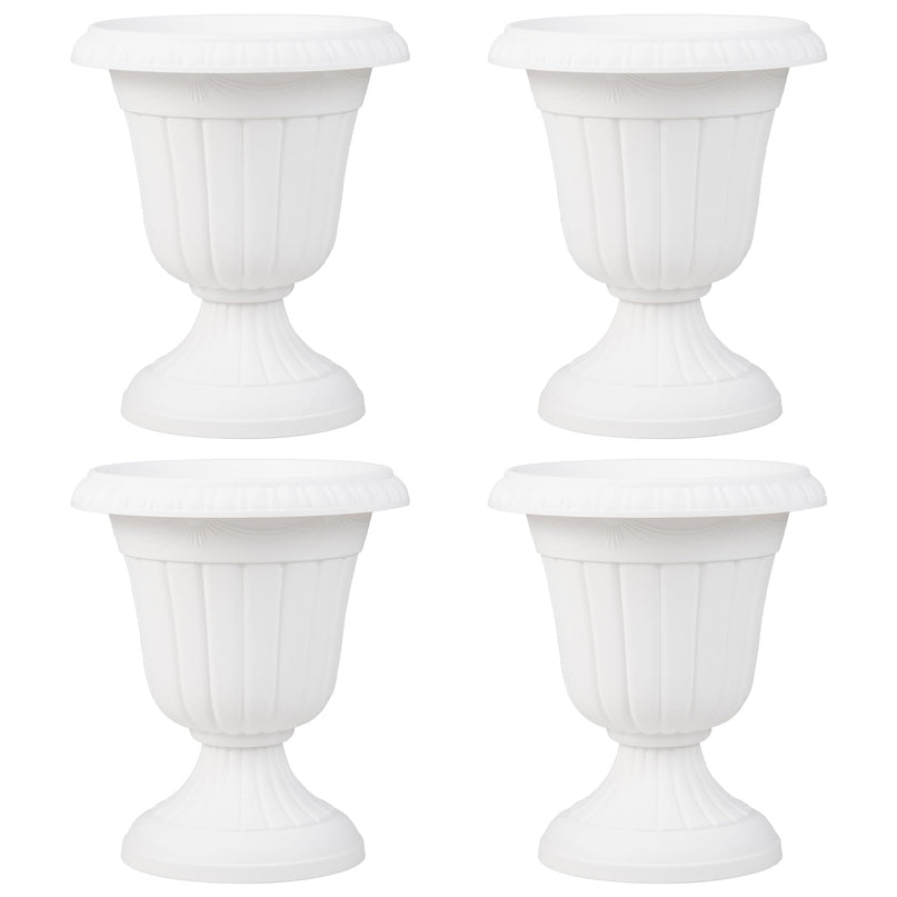 Giantex 18" Tall Vintage Planters Set of 2/4 for Front Porch Home Wedding