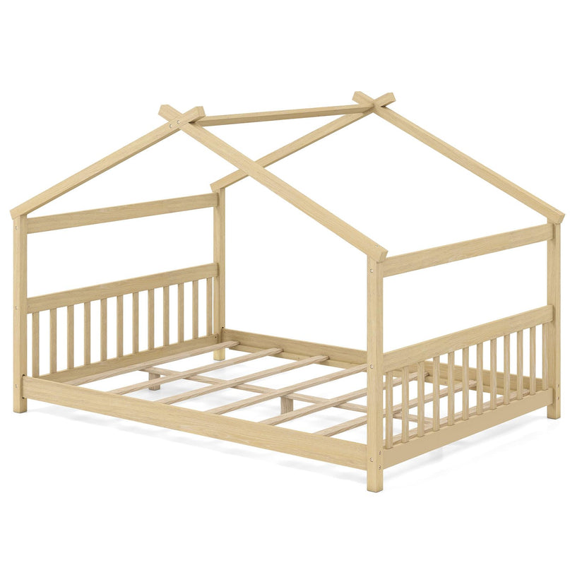 Giantex Full Size Floor Bed for Kids Teens Girls Boys