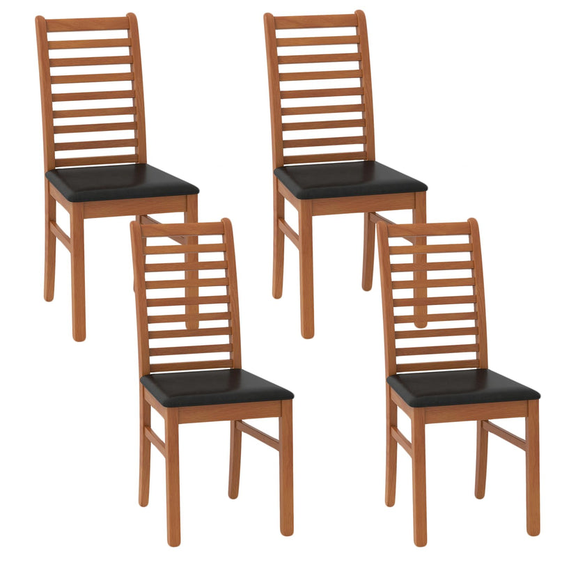 Giantex Wooden Dining Chairs Set of 2/4 for Living Room