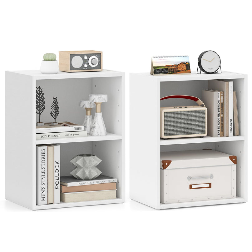 Giantex 3 Tier Bookshelf with Open Cubes for Living Room