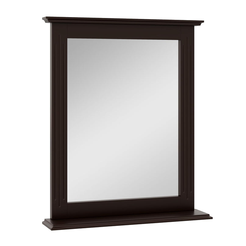 Wooden Frame Modern Rectangular Hanging Vanity Makeup Mirrors for Washroom